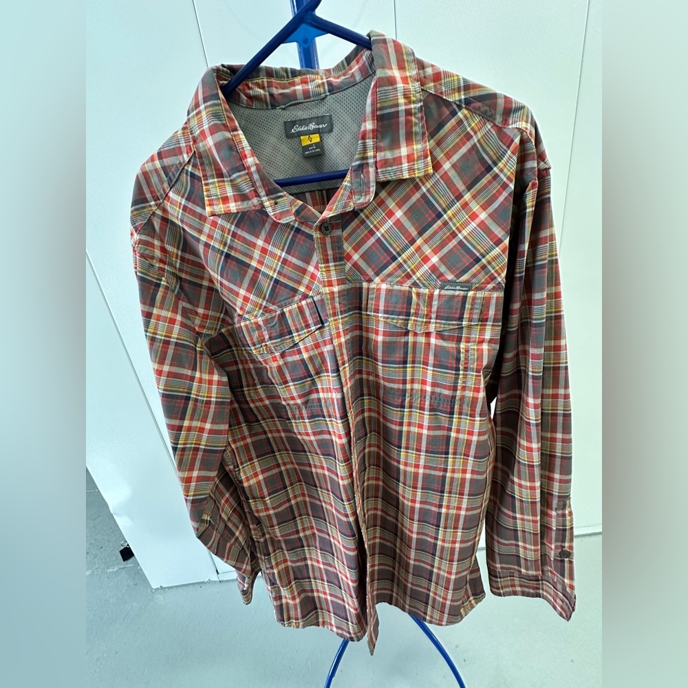 Eddie Bauer Travex Shirt. Size large